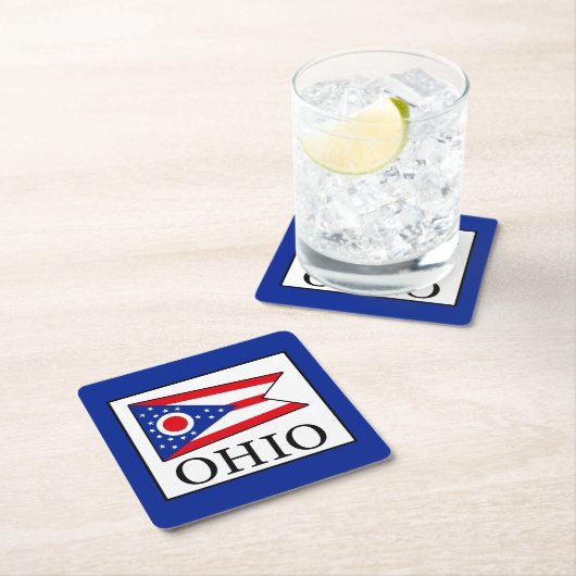 Ohio Kartonnen Onderzetters (Insitu)