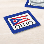 Ohio Kartonnen Onderzetters (Schuin)