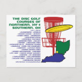 Ohio Kentucky Disk Golf Briefkaart (Voorkant)