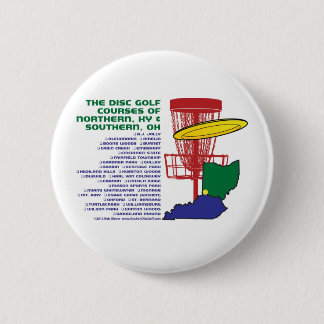Ohio Kentucky Disk Golf Ronde Button 5,7 Cm