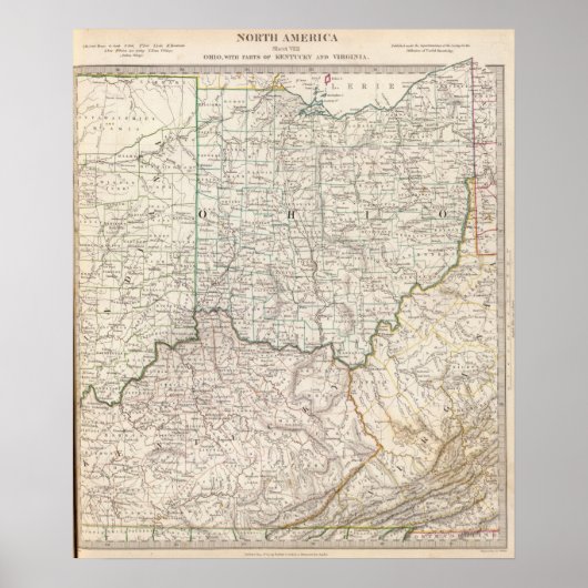 Ohio, Kentucky, Virginia Poster (Voorkant)