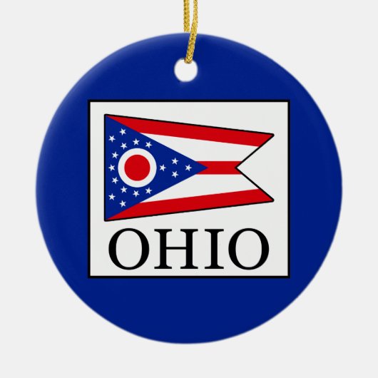Ohio Keramisch Ornament (Voorkant)