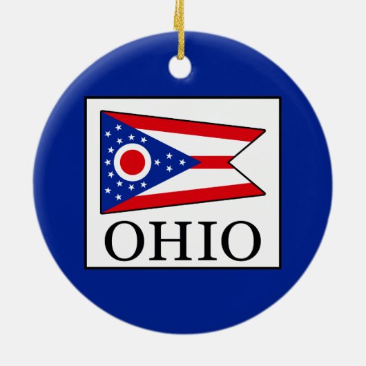 Ohio Keramisch Ornament (Achterkant)
