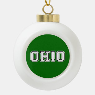 Ohio Keramische Bal Ornament
