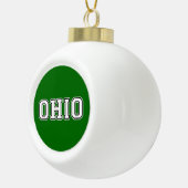 Ohio Keramische Bal Ornament (Rechts)