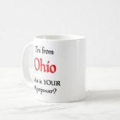 ohio koffiemok (Voorkant links)