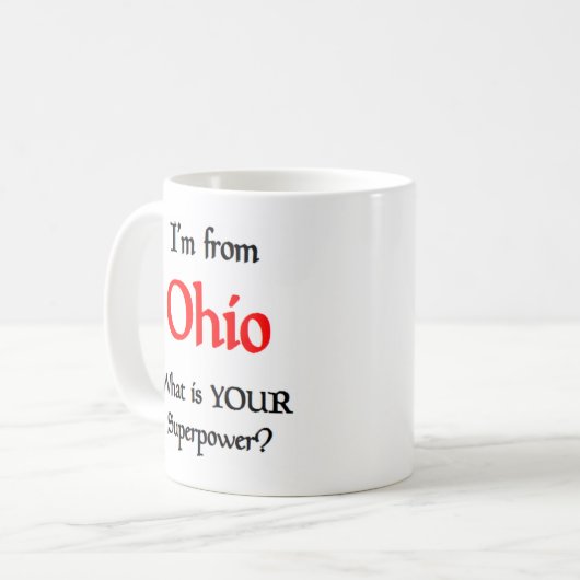 ohio koffiemok (Voorkant links)