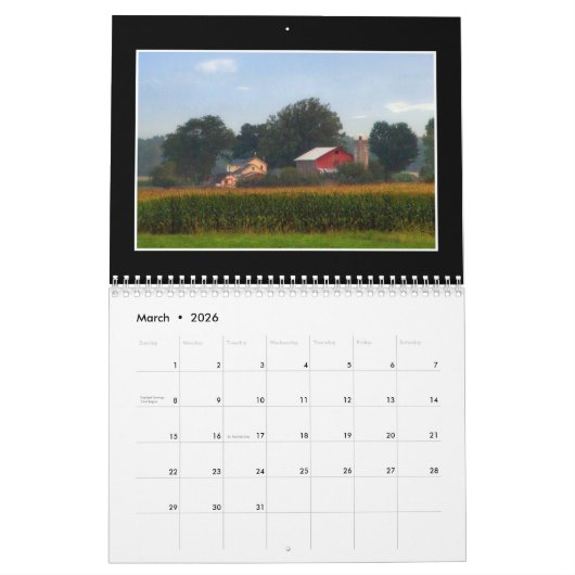 Ohio Land dat 2023 kalender van Tom Minutolo is (Mar 2026)