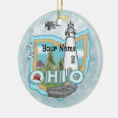 Ohio Lighthouse ornament (Links)