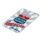 Ohio Lincoln Highway  America Magneet (Linkerzijde)