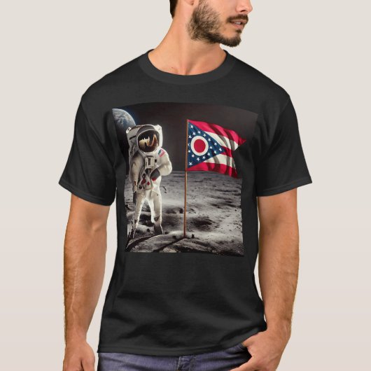 Ohio Maan Landing jongen T-shirt (Voorkant)