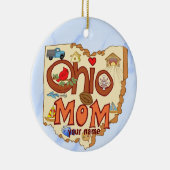 Ohio Mama Keramisch Ornament (Rechts)