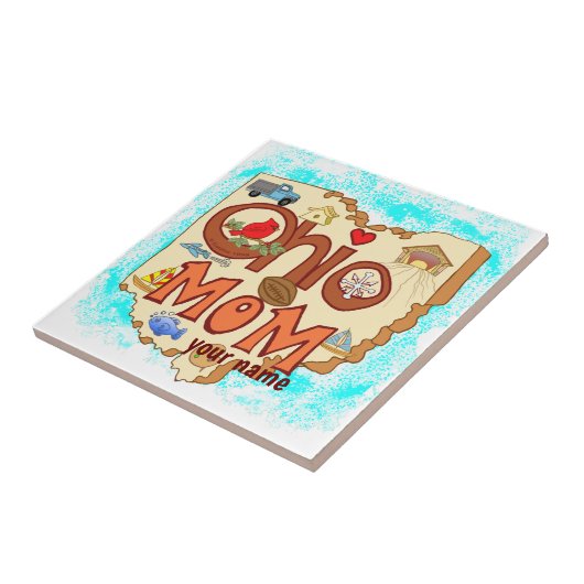 Ohio Mama Tegeltje (Zijkant)