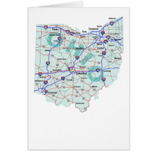 Ohio Map Blank