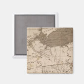 Ohio Map door Arrowsmith Magneet (Voorkant / Achterkant)