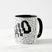 Ohio Maze Puzzle Mok (Voorkant rechts)
