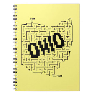 Ohio Maze Puzzle Notitieboek