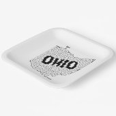 Ohio Maze Puzzle Papieren Bordje (Gebogen)