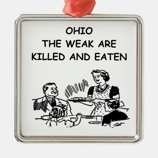 OHIO METALEN ORNAMENT (Voorkant)