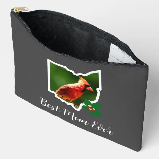 Ohio Moeder Kardinaal en Buckeyes Moederdag Etui (Open)