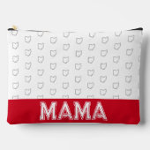 Ohio Moeder Moederdag Grijs en Wit Etui (Voorkant)