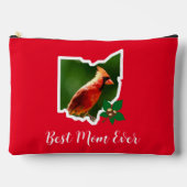 Ohio Mom Kardinaal Custom Moederdag toilettas Etui (Voorkant)