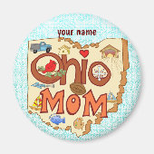 Ohio Mom magneet (Voorkant)