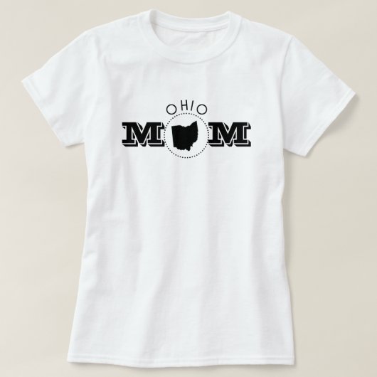 Ohio Mom  T-shirt (Design voorkant)