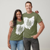 Ohio Morel paddenstoel jagen T-shirt (Unisex)
