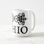 Ohio MuGlyph Koffiemok (Voorkant rechts)