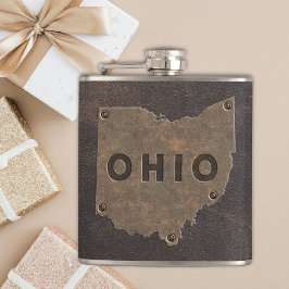 Ohio nepleer monogram heupfles