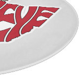 Ohio Nickname Word Art Snijplank (Hoek)