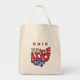 Ohio Nickname Word Art Tote Bag