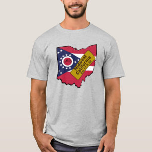 Ohio nieuw Californië T-shirt