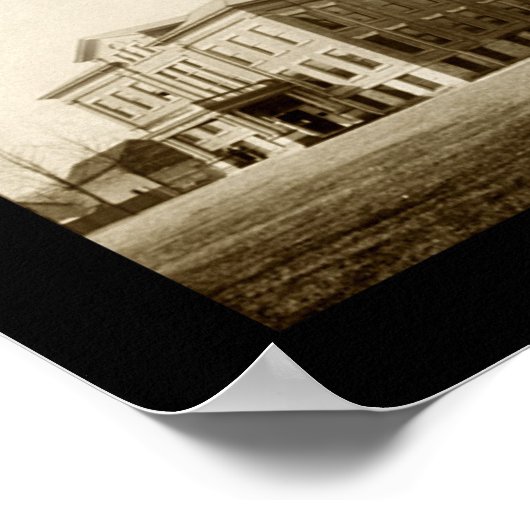 Ohio Northern University Ada Foto 1912 Poster (Hoek)