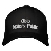 Ohio Notional Public Embroided Baseball Pet (Voorkant)