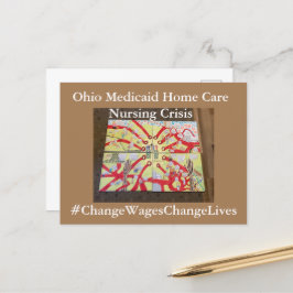 Ohio Nursing Crisis Briefkaart