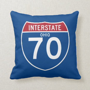 Ohio OH I-70 Interstate Highway Shield - Kussen