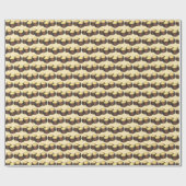 Ohio OH Peanut Butter Buckeye Eye Nut Snoep Cadeaupapier (Vlak)