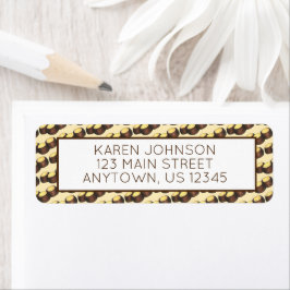 Ohio OH Peanut Butter Buckeye Eye Nut Snoep Etiket