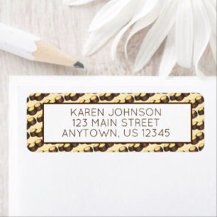 Ohio OH Peanut Butter Buckeye Eye Nut Snoep Etiket