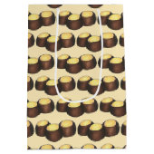 Ohio OH Peanut Butter Buckeye Eye Nut Snoep Medium Cadeauzakje (Achterkant)