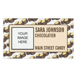 Ohio OH Peanut Butter Buckeye Eye Nut Snoep Naambadge