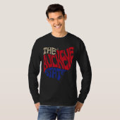 Ohio Oh Us State Shape Motto T-shirt (Voorkant volledig)