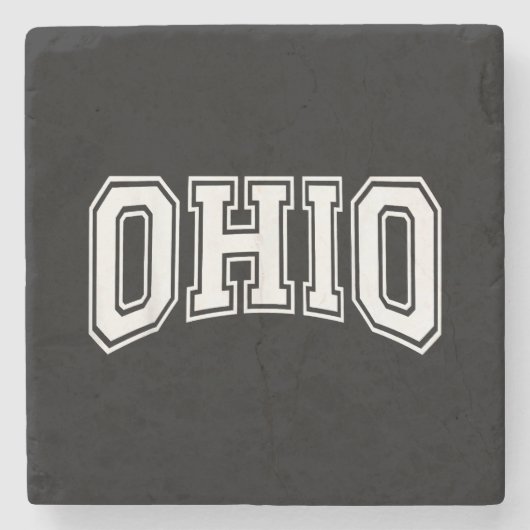 Ohio OH USA Stenen Onderzetter (Voorkant)