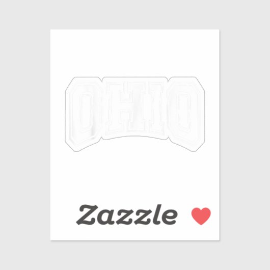 Ohio OH USA Sticker (Vel)