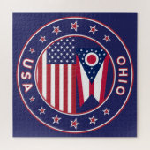 Ohio, Ohio t-shirt, Ohio sticker, phone case Legpuzzel (Horizontaal)