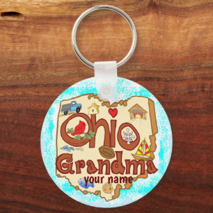 Ohio Oma sleutelhanger