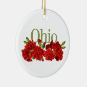  Ohio-Ornament met anjers Keramisch Ornament (Rechts)