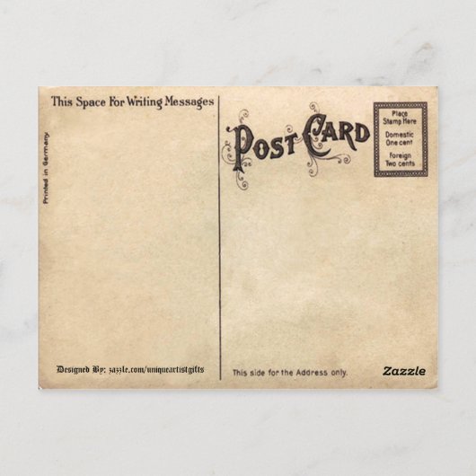  Ohio Oud Briefkaart (Achterkant)